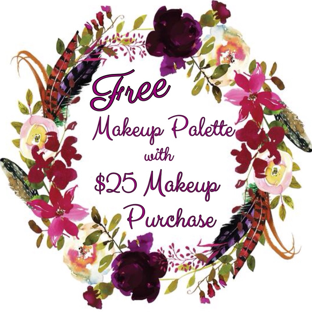 FREE with $25 purchase - makeup palette